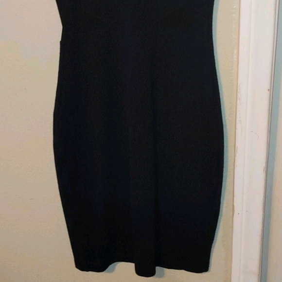 French Connection Viven Mesh Paneled Sheath Dress - Picture 10 of 12